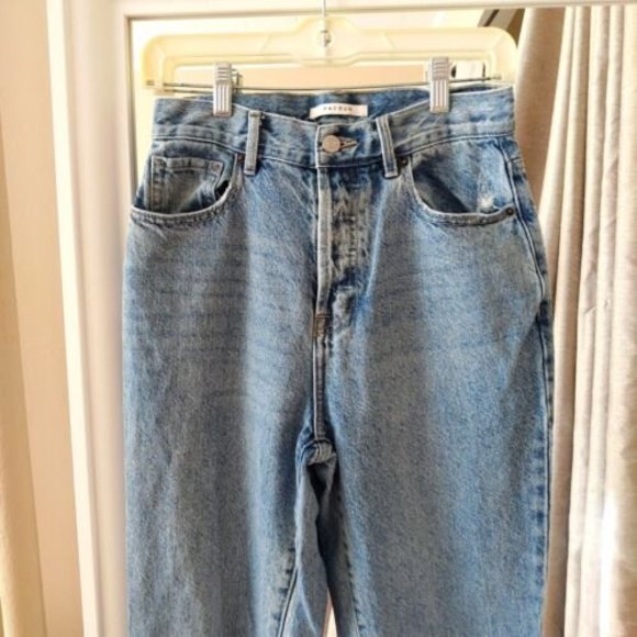 Pascun High Rise Straight 26 Jeans Blue - Picture 3 of 6